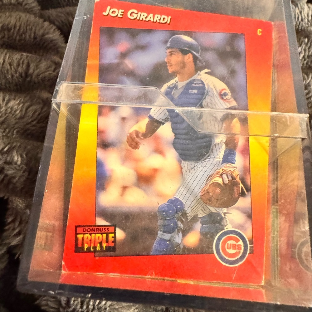 Donruss Triple Play Joe Girardi Baseball Card